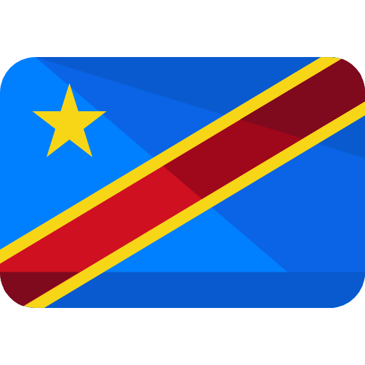 Bandera de RD Congo